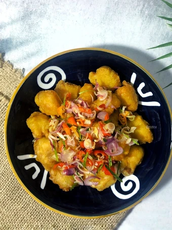 Langkah Gampang Membikin Resep  Crispy Dori Sambal Matah yang Enak Banget, Lezat