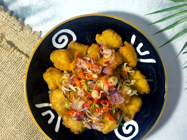 Langkah Gampang Membikin Resep  Crispy Dori Sambal Matah yang Enak Banget, Lezat