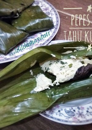 Foto resep Pepes Teri Tahu Kuning
