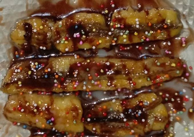 Resep Pisang Coklat Lumer oleh Hamidah Salmiyyah - Cookpad