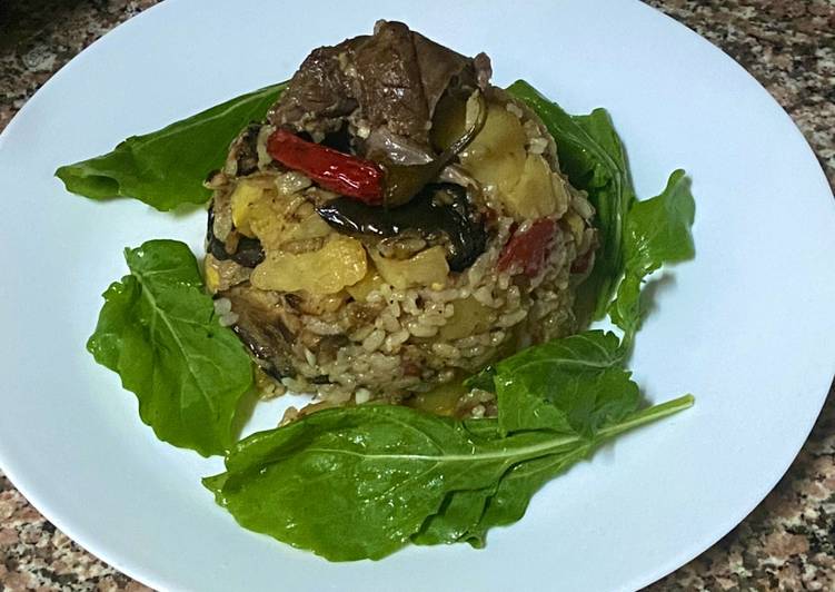 مقلوبة الباذنجان