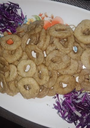 A picture of Potato rings..