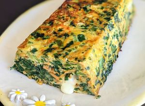 Una foto de 🥬 Budín de acelga y zanahoria 🥕