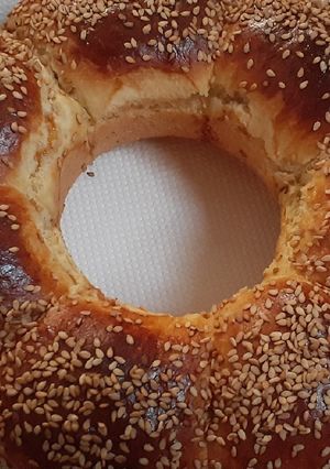 صورة لوصفة بريوش بشكلاط في مول الكيك