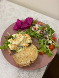 A picture of Egg salad sandwich.