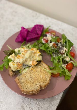 A picture of Egg salad sandwich.