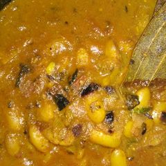 A picture of Rajma masala.