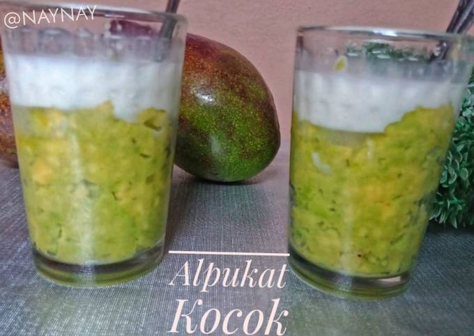 Resep Alpukat Kocok Oleh Naynay Cookpad