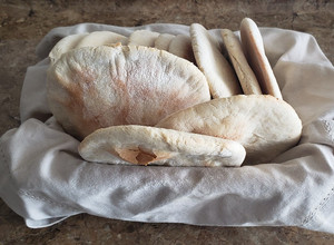 Una foto de Pan pita