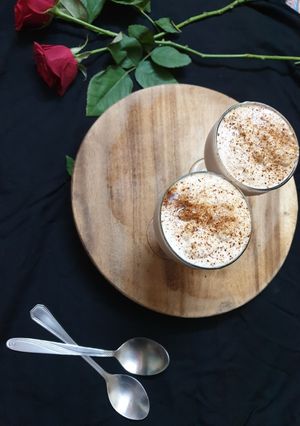 A picture of Chocolate shake.