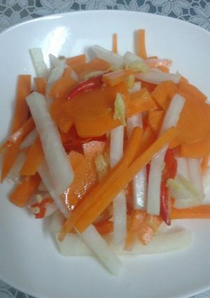 Hình của món Chua ngọt nhà làm.