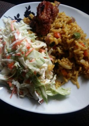 A picture of Fried rice and cos low.