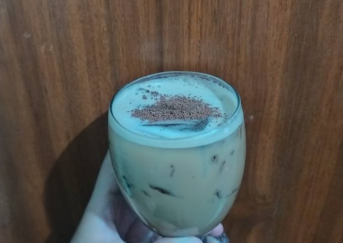 Resep Es cappucino cincau yang Bikin Ngiler