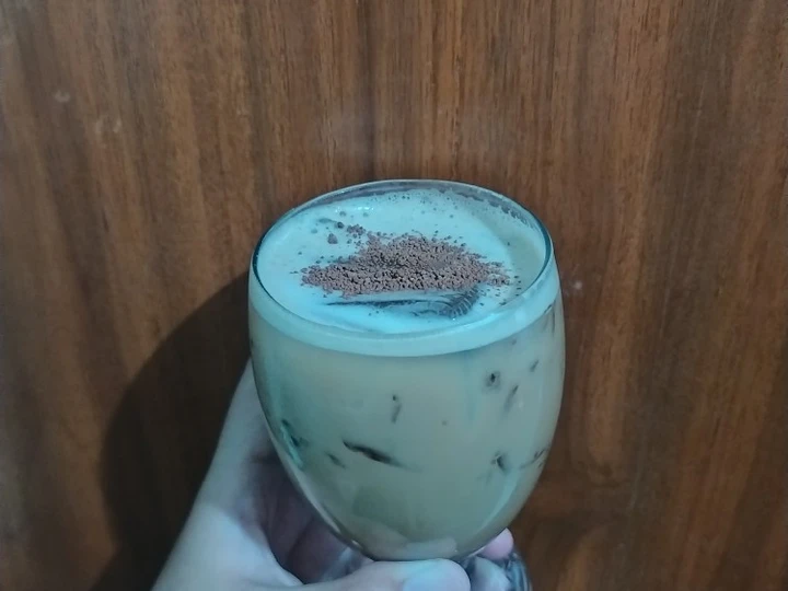 Langkah Gampang Menyiapkan Resep Es cappucino cincau yang Menggugah Selera Anti Ribet, Mantap