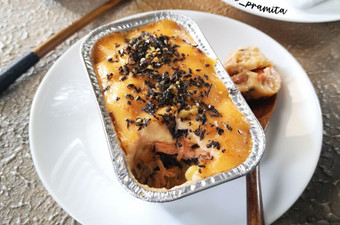 Resep 118. Salmon Mentai Rice Irit Untuk Jualan