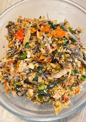 Foto resep Tumis tongkol suwir pedas
