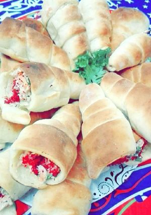 صورة لوصفة طريقه عمل الصدفه 🐚(أقماع)
