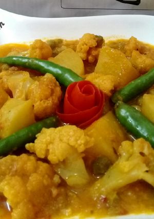 A picture of Mix Vegetable.