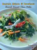 Bayam Hijau & Brokoli Masak Lemak