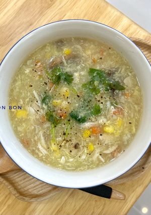 Hình của món Súp Bắp Cua.