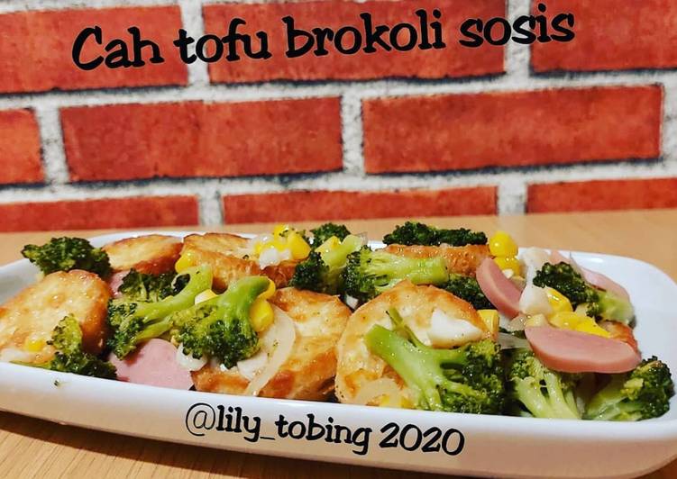 Cah tofu brokoli sosis 🥦