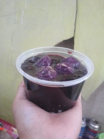 Cara Gampang Membikin Resep Bubur ketan hitam Candil ungu yang Bisa Manjain Lidah Anti Ribet, Lezat