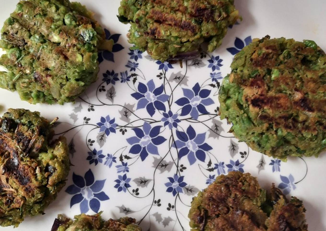 Grill Green Peas Tikki