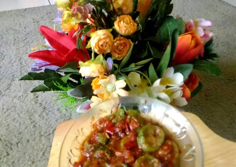 Resep: Sambal OYONG terasi Anti Gagal