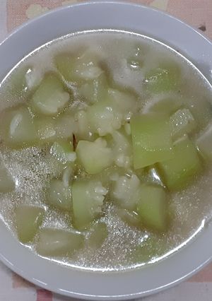 Foto resep Sayur bening labu air / leor