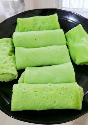 Foto resep Dadar gulung isi selai durian