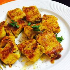 A picture of Tava Fish Tikka.