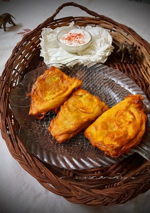 নিরামিষ মাছের ব্যাটার ফ্রাই (niramsh macher batter fry recipe in Bengali) রেসিপির প্রধান ছবি