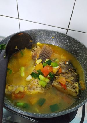 Foto resep Sup Ikan Gurame Asam Pedas