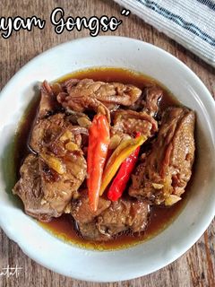 Foto resep Ayam Gongso Berkuah
