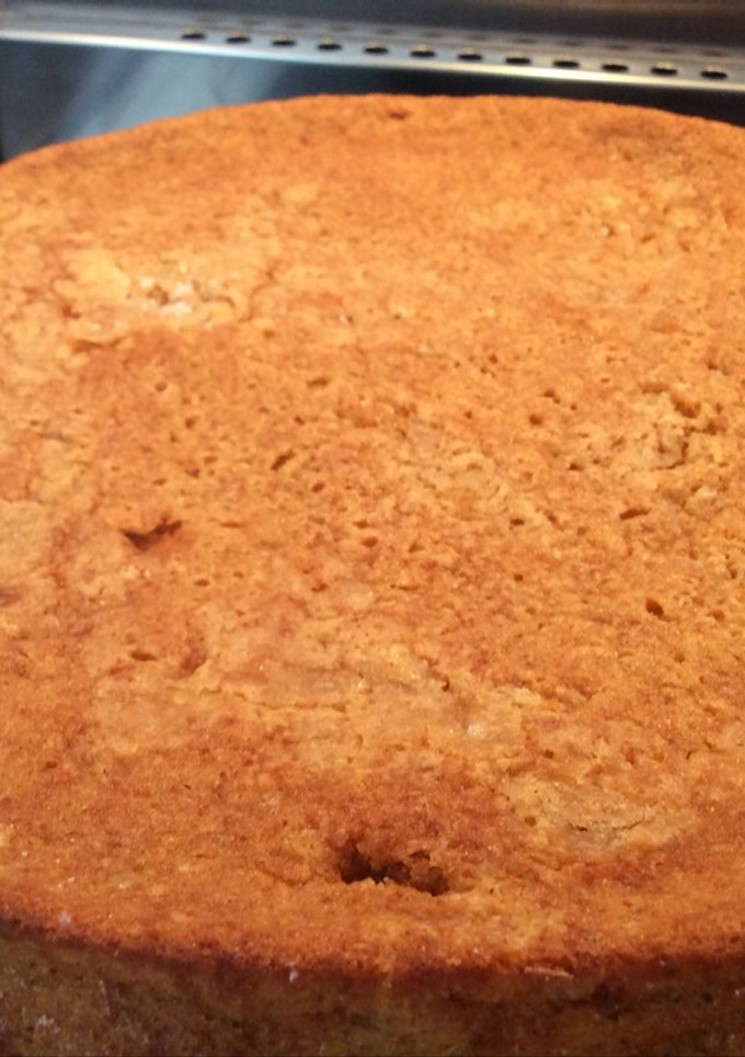 Una foto de Bizcocho integral de mandarinas 