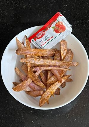 A picture of French Fries 🍟 From Purple Yam.