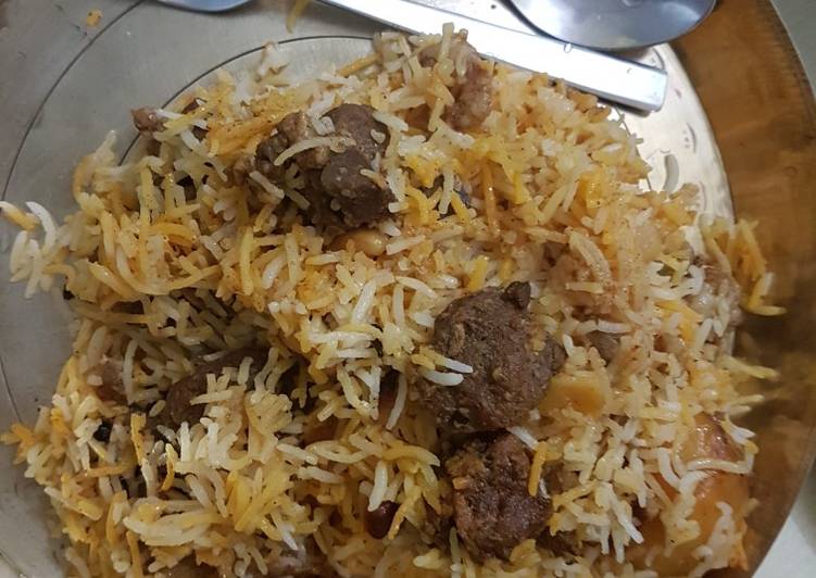 Mutton dum biryani