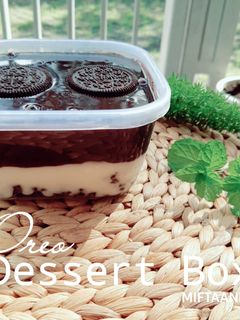 Foto resep Oreo Dessert Box simple