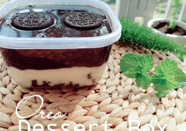 Resep Oreo Dessert Box simple yang Sempurna