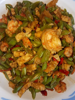 Foto resep Tumis buncis udang tempe