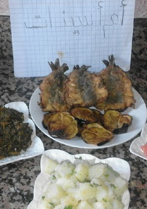 صورة لوصفة السردين مقلي