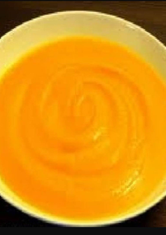 Una foto de Crema de calabaza