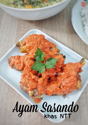 Foto resep Ayam Sasando Khas NTT