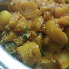 A picture of Kheere ki sabji.