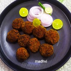 A picture of Rajma Kabab.