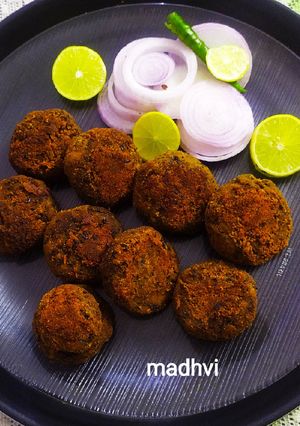 A picture of Rajma Kabab.