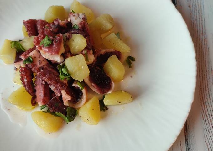 Insalata di polpo e patate