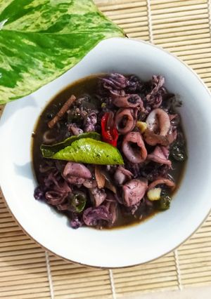 Foto resep Cumi bumbu hitam saus tiram