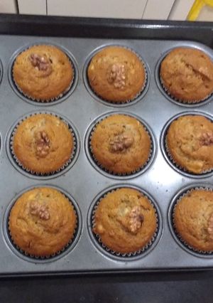 A picture of Banana Muffins.