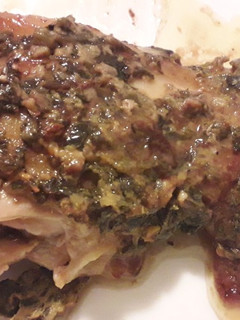 Una foto de Pollo a la mostaza súper práctico!!